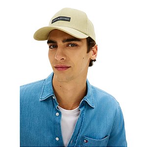 Boné Tommy Hilfiger Foundation Canvas Masculino Verde