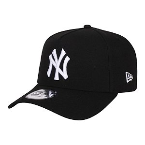 Boné New Era 940A-Frame New York Yankees Preto