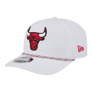 Boné New Era 970ss Multi Rope Chicago Bulls Branco