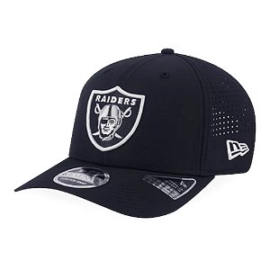 Boné New Era 970ss Stretch Snap Las Vegas Raiders Preto