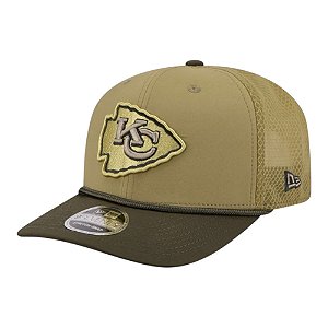 Boné New Era 970ss Kansas City Chiefs Verde Oliva