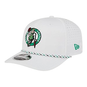 Boné New Era 970ss Boston Celtics Branco e Verde