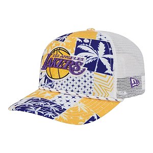 Boné New Era 970ss Los Angeles Lakers All-Stars Branco