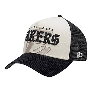 Boné New Era 940af Old English Los Angeles Lakers