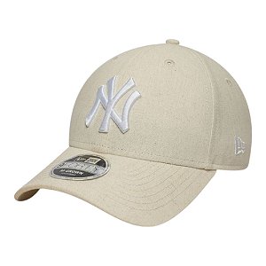 Boné New Era 940Mc New York Yankees MLB Bege