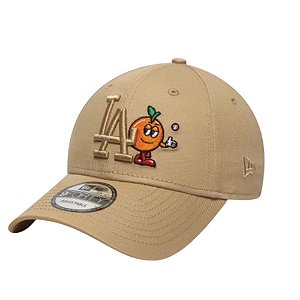 Boné New Era Tonal Icon 940 Los Angeles Dodgers Bege