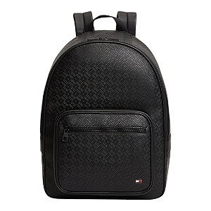 Mochila Tommy Hilfiger Embossed Flag 7 Litros Preto