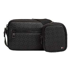 Bolsa Shoulder Bag Tommy Hilfiger Embossed Flag Modular