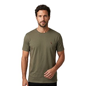 Camiseta Reserva Brasa Pica Pau Bordado Militar Masculino