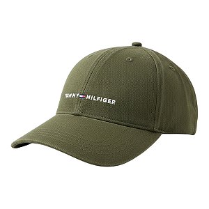 Boné Tommy Hilfiger Foundation Soft Masculino Verde