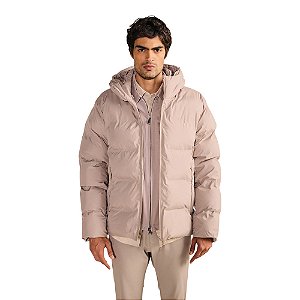 Jaqueta Reserva Puffer Selada Maculino Cinza Lua