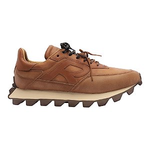 Tênis Reserva Yankee Leather Pais Masculino Marrom Claro
