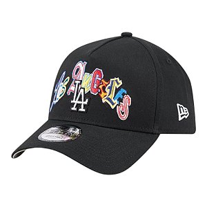 Boné New Era 940A-Frame Multi Letter Los Angeles Dodgers