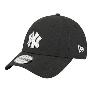 Boné New Era 940snap Liquid Metal New York Yankees Preto