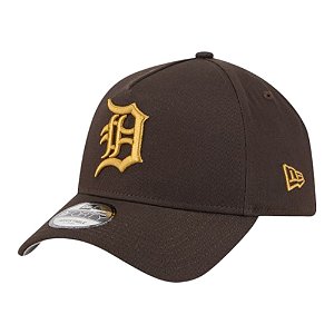 Boné New Era 940A-Frame World Series Detroit Tigers Marrom