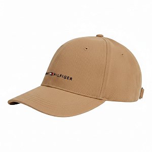Boné Tommy Hilfiger Foundation Soft Masculino Marrom Claro