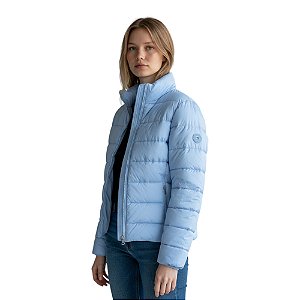 Jaqueta Tommy Hilfiger Down Packable Feminino Azul Claro