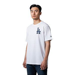 Camiseta New Era 3032 Los Angeles Dodgers Branco