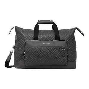 Bolsa Tommy Hilfiger Flag Duffle Masculino Cinza