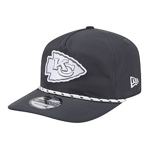 Boné New Era 29061 Kansas City Chiefs Cinza Chumbo