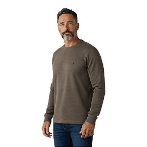 Suéter Reserva Careca Moletinho Masculino Marrom