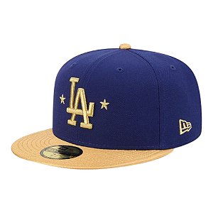 Boné New Era 5950 World Series Los Angeles Dodgers Azul