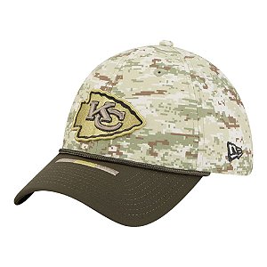 Boné New Era 3930 Kansas City Chiefs Camuflado
