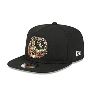 Boné New Era 950A-Frame Ring Chicago White Sox Preto