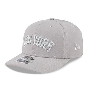 Boné New Era 970ss Tonal Grey Script New York Yankees Cinza