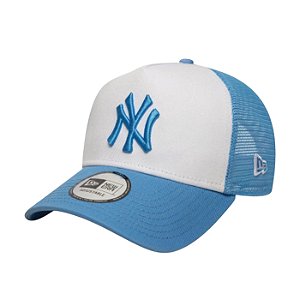 Boné New Era League Ess Trucker New York Yankees Azul