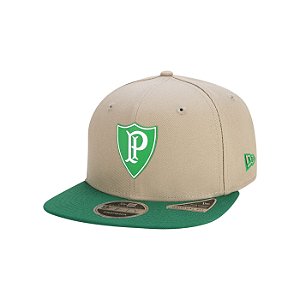 Boné New Era 950 Palmeiras Vintage Masculino Caqui
