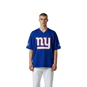 Camiseta New Era Regular New York Giants Azul Masculino