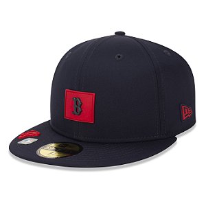 Boné New Era 5950 Boston Red Sox Marinho Fechado