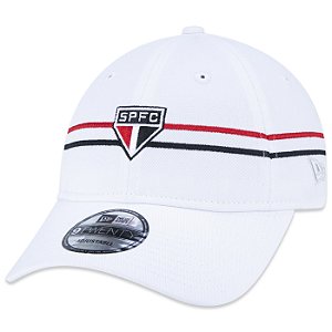 Boné New Era 920 São Paulo Listras Branco Masculino