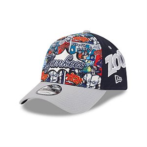 Boné New Era 940A-Frame New York Yankees Marinho