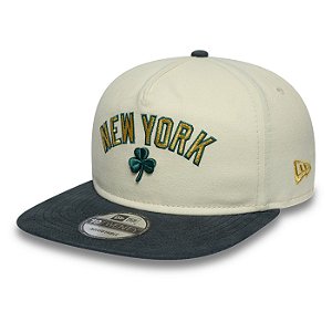 Boné New Era Metallic Logo 1920 New York Yankees Off White