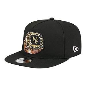 Boné New Era 950A-Frame Ring New York Mets Preto Masculino