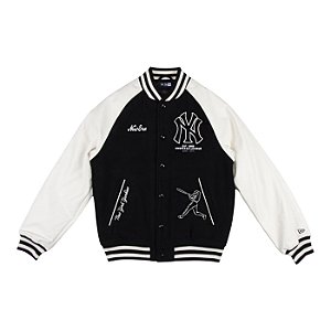 Jaqueta New Era Varsity New York Yankees Masculino Preto