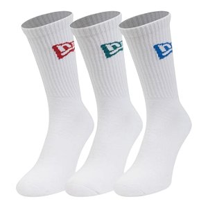 Kit 3 Pares de Meia Cano Longo New Era Branco