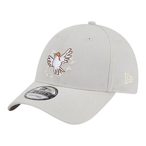 Boné New Era 940 Earth Day Peace Bege Masculino