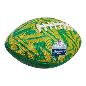 Mini Bola de Futebol Americano NFL São Paulo Wilson Verde