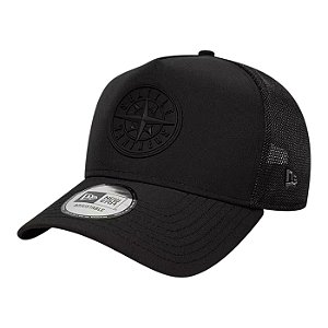 Boné New Era Sport Trucker Seattle Mariners Preto Masculino