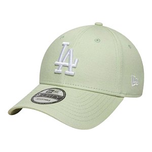 Boné New Era League Ess 940 Los Angeles Dodgers Verde Claro