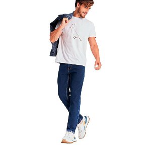 Calça Reserva Jeans Slim Patagonia Masculino Marinho