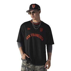 Camiseta New Era San Francisco Giants Premium Masculino