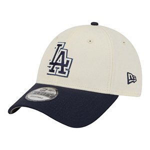 Boné New Era 940snap Los Angeles Dodgers Bege e Marinho