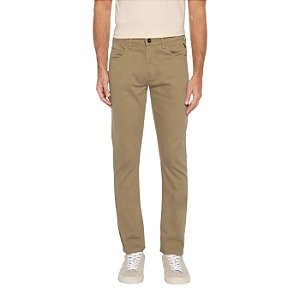 Calça Reserva Slim Color Masculino Caqui
