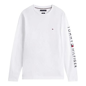 Camiseta Tommy Hilfiger Manga Longa Sleeve Tee Masculino