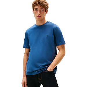 Camiseta Tommy Hilfiger Seasonal Regular Fit Azul Índigo