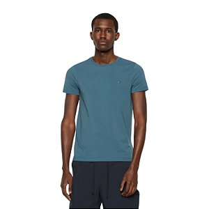 Camiseta Tommy Hilfiger Seasonal Regular Fit Masculino Azul